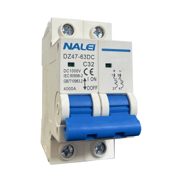 Flipon Automático P/RIEL DIN PV 2X32 1000VDC