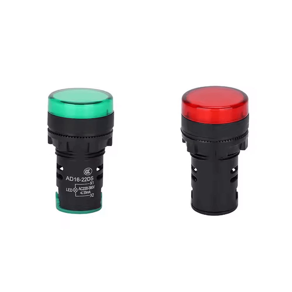 LUZ PILOTO VERDE-ROJO 22MM 240V