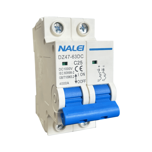 FLIPON AUTOMATICO P/RIEL PV 2X25 1000VDC
