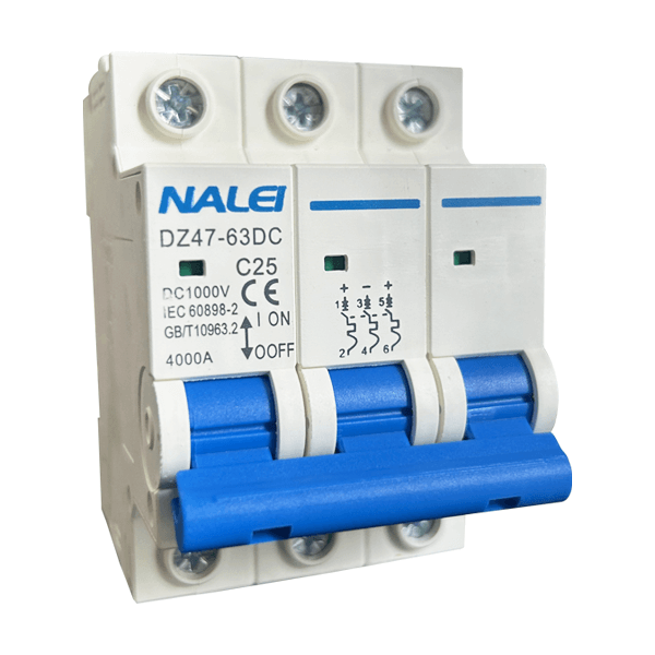 FLIPON AUTOMATICO P/RIEL PV 3X25A 1000VDC