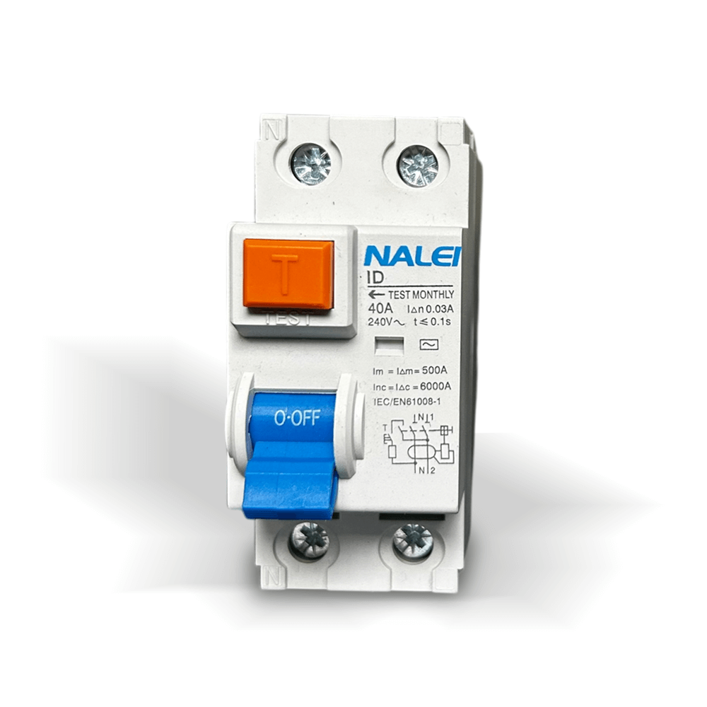 Flipon diferencial 2 polos 40A