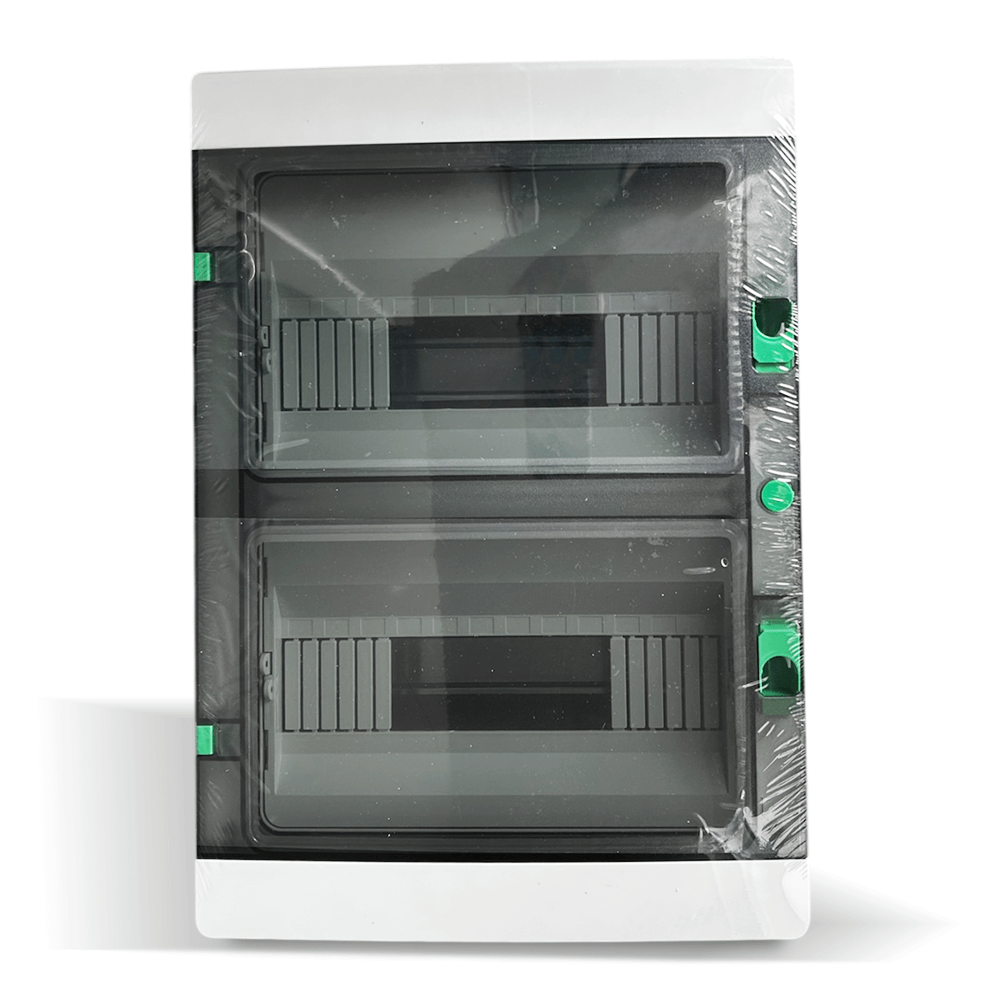 Caja para flipones 24 polos con tapa IP65